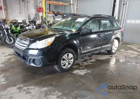 2013 Subaru Outback 2.5I из США, поврежденный, VIN 4S4BRCAC3D3310913